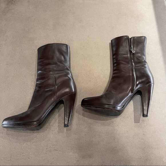 Prada Ankle Boots - Brown - Picture 4 of 8